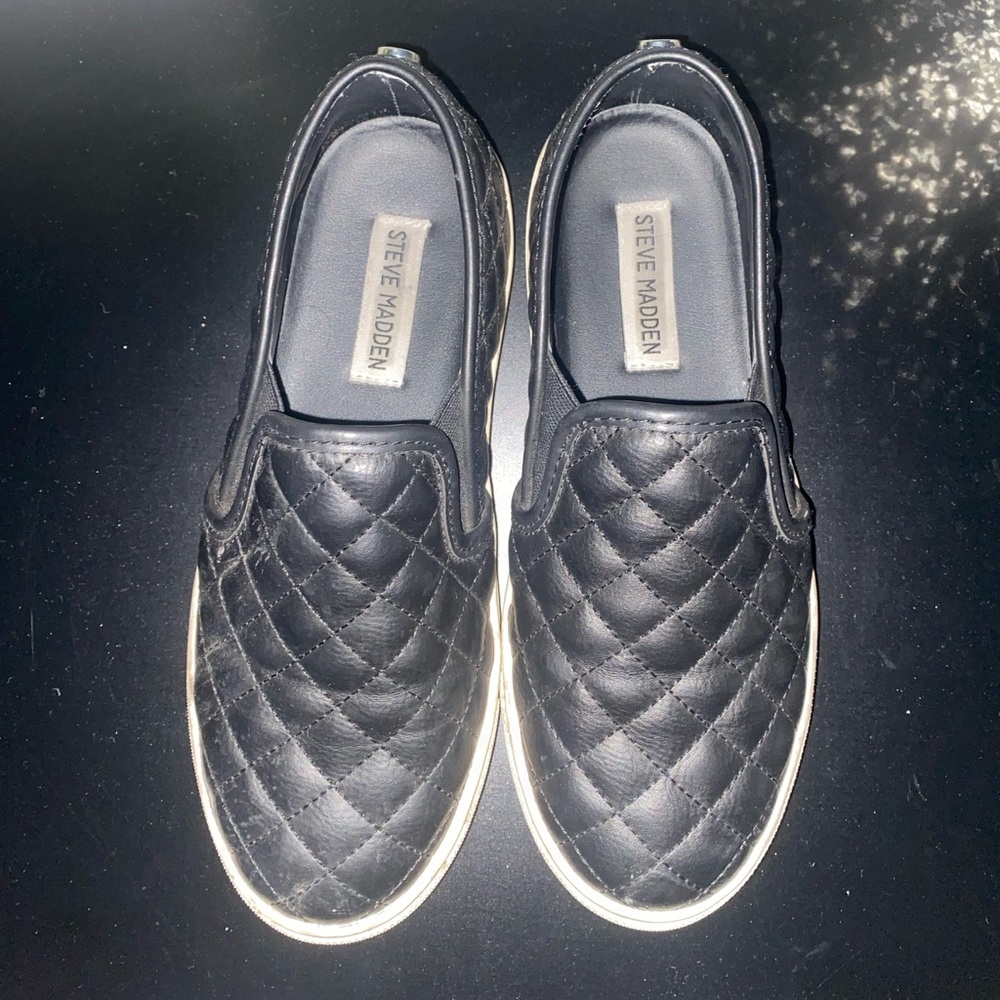 Steve Madden black ECENTRCQ shoe size 6.5